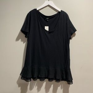 Banana Republic Ruffle Tee